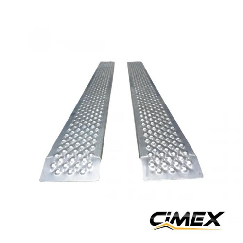 Алюмінієва рампа CIMEX, комплект з 2 шт. – 200 x 21,5 см / 400 кг
