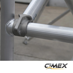 Алюмінієві риштування, Робоча висота 6 метрів