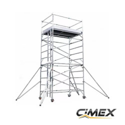 Алюмінієві риштування, Робоча висота 6 метрів