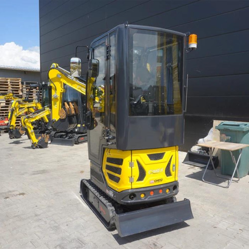 Міні-екскаватор Cimex CHE12RS-CAB-SB з шарнірним стрілою