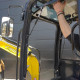 Міні-екскаватор Cimex CHE12RS-CAB-SB з шарнірним стрілою