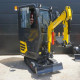 Міні-екскаватор Cimex CHE12RS-CAB-SB з шарнірним стрілою