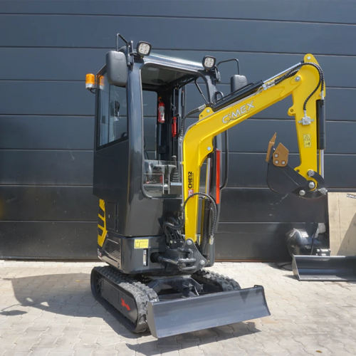 Міні-екскаватор Cimex CHE12RS-CAB-SB з шарнірним стрілою