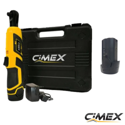 Акумуляторний ударний тріскач CIMEX CW12V40NM, 40 Нм / 2 x 1,5 А·год