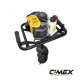 Моторний бур для землі CIMEX EA200, 52 см³, 2,2 к.с. + свердло (200 мм)