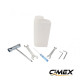 Моторний бур для землі CIMEX EA200, 52 см³, 2,2 к.с. + свердло (200 мм)