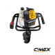 Моторний бур для землі CIMEX EA200, 52 см³, 2,2 к.с. + свердло (200 мм)