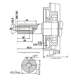 Бензиновий двигун 9.0 к.с. CIMEX G270