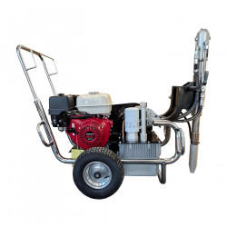Airless plaster/paint sprayer and material hopper package CIMEX HPS 12.220 + CIMEX TPS-P