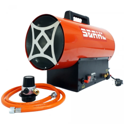 Газовий калорифер 30,0 кВт, STAHL SGAS30 з редукційним клапаном та шлангом