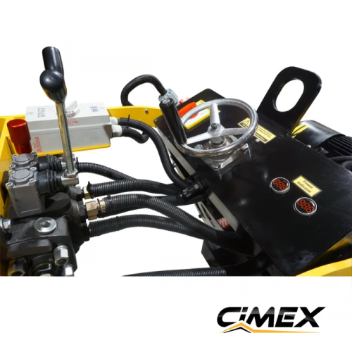 Електрична фреза для вирівнювання з гідравлічним приводом CIMEX SM400E / 400 мм - 15 кВт