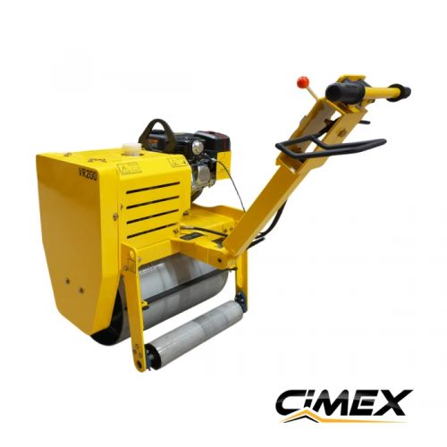Одноосьовий ручний каток з вібрацією та реверсом CIMEX VR200