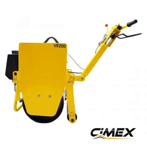 Одноосьовий ручний каток з вібрацією та реверсом CIMEX VR200