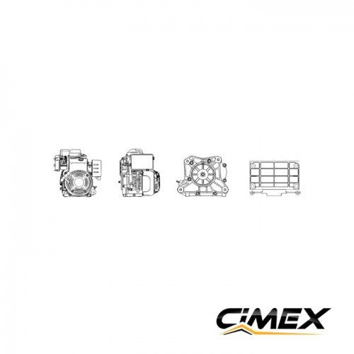 Генератор CIMEX G100 4.3 к.с
