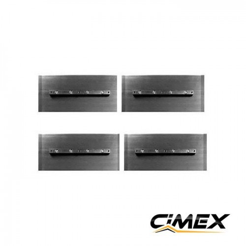 Лопатки для машини для  затирання бетона 60 см, 4 бр. комплект