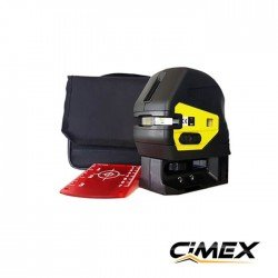 Точковий лазерний рівень з 5 точками, нахил + перехрещені лінії